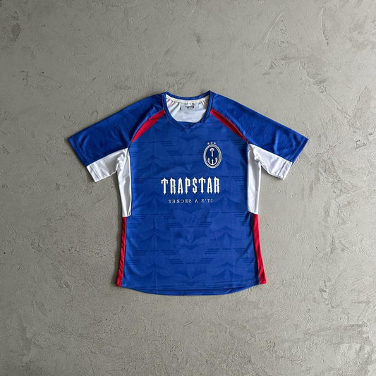 TS Football T-Shirt - Blue/Red
