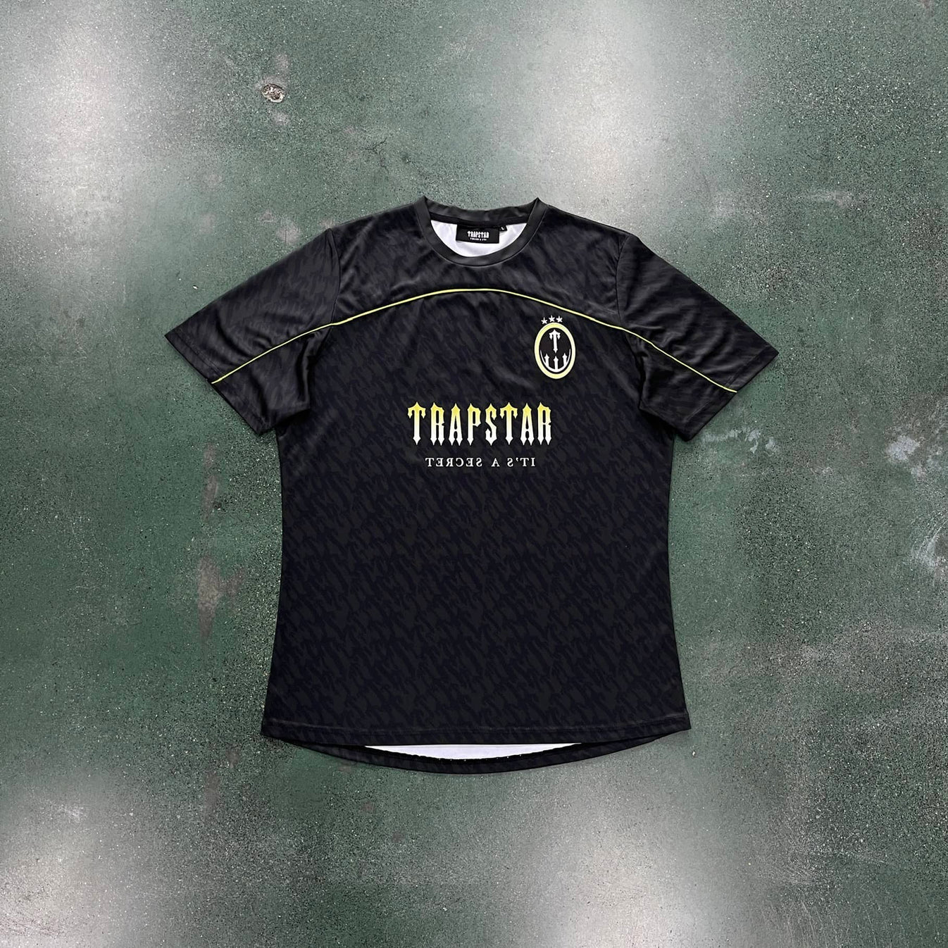 TS T Football Jersey - Black/Yellow