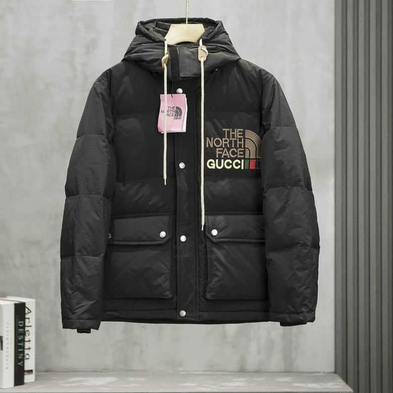 The North Face X Gucci Puffer - Black
