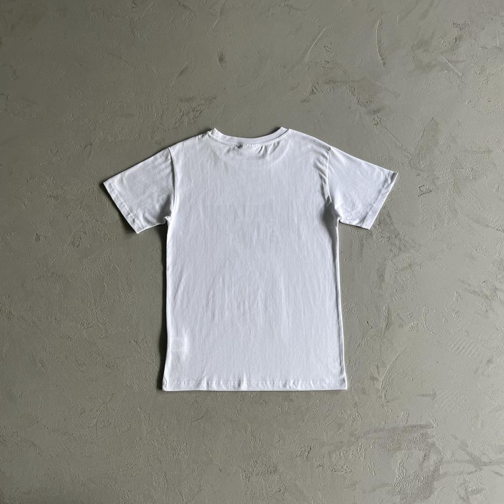 TS Tiger Head Basketball T-Shirt - White