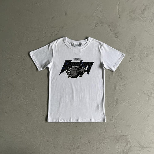 TS Tiger Head Basketball T-Shirt - White