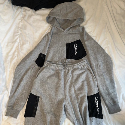 TS Hyperdrive Pocket Tracksuit - Black/Grey