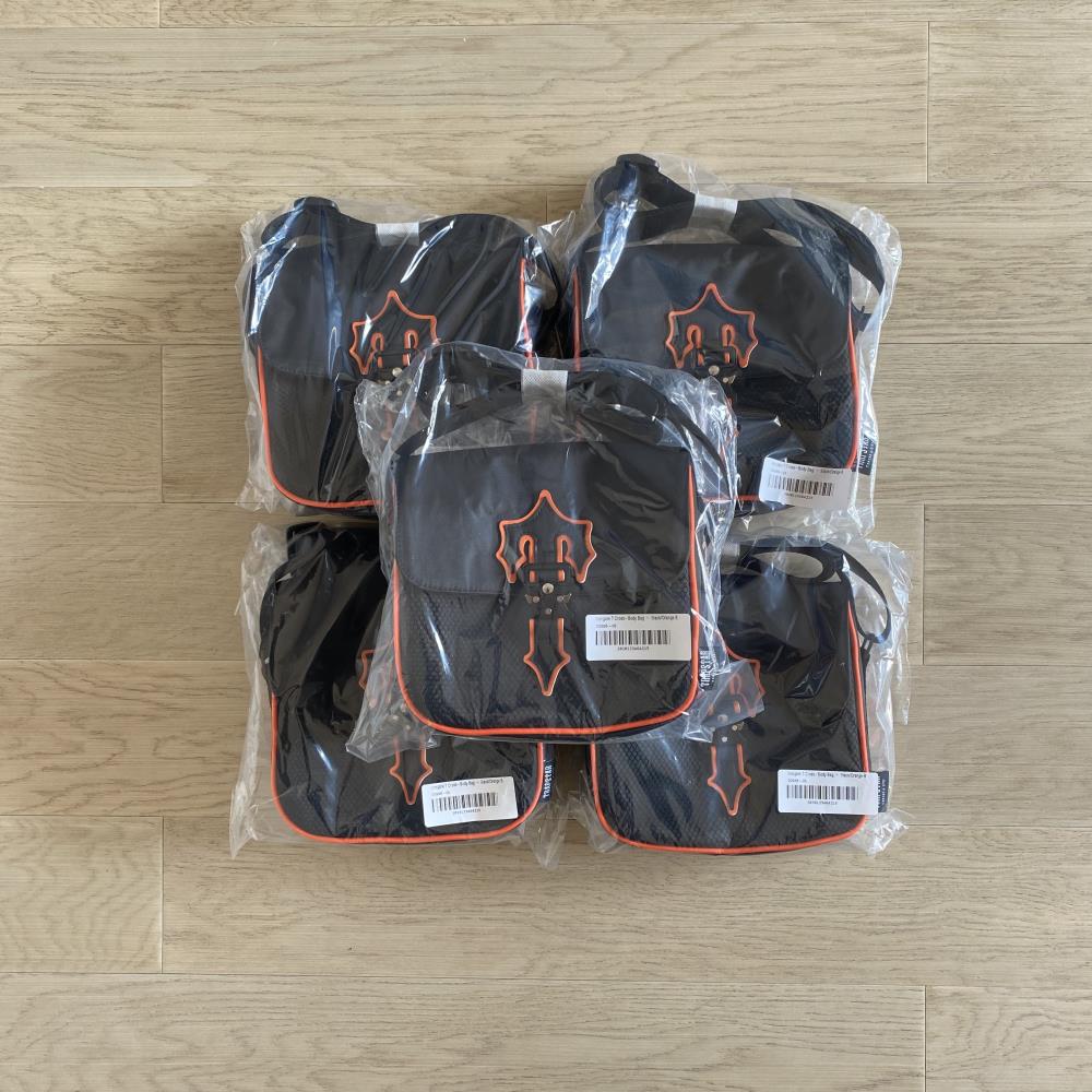 TS Messenger Bag 1.0 - Black/Orange