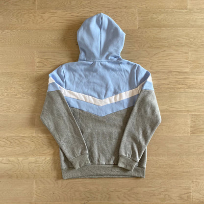 TS V-Stripe Tracksuit - Grey/Sky Blue