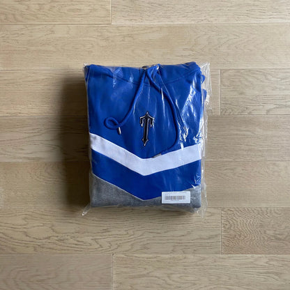 TS V-Stripe Tracksuit - Grey/Blue