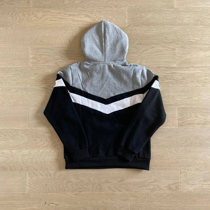 TS V-Stripe Tracksuit - Black/Grey