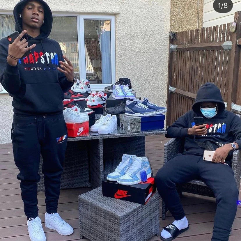 TS Revolution Tracksuit - Black/Grey