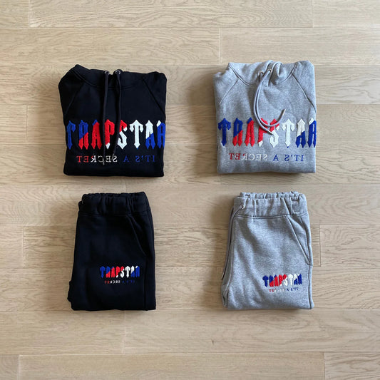 TS Revolution Tracksuit - Black/Grey