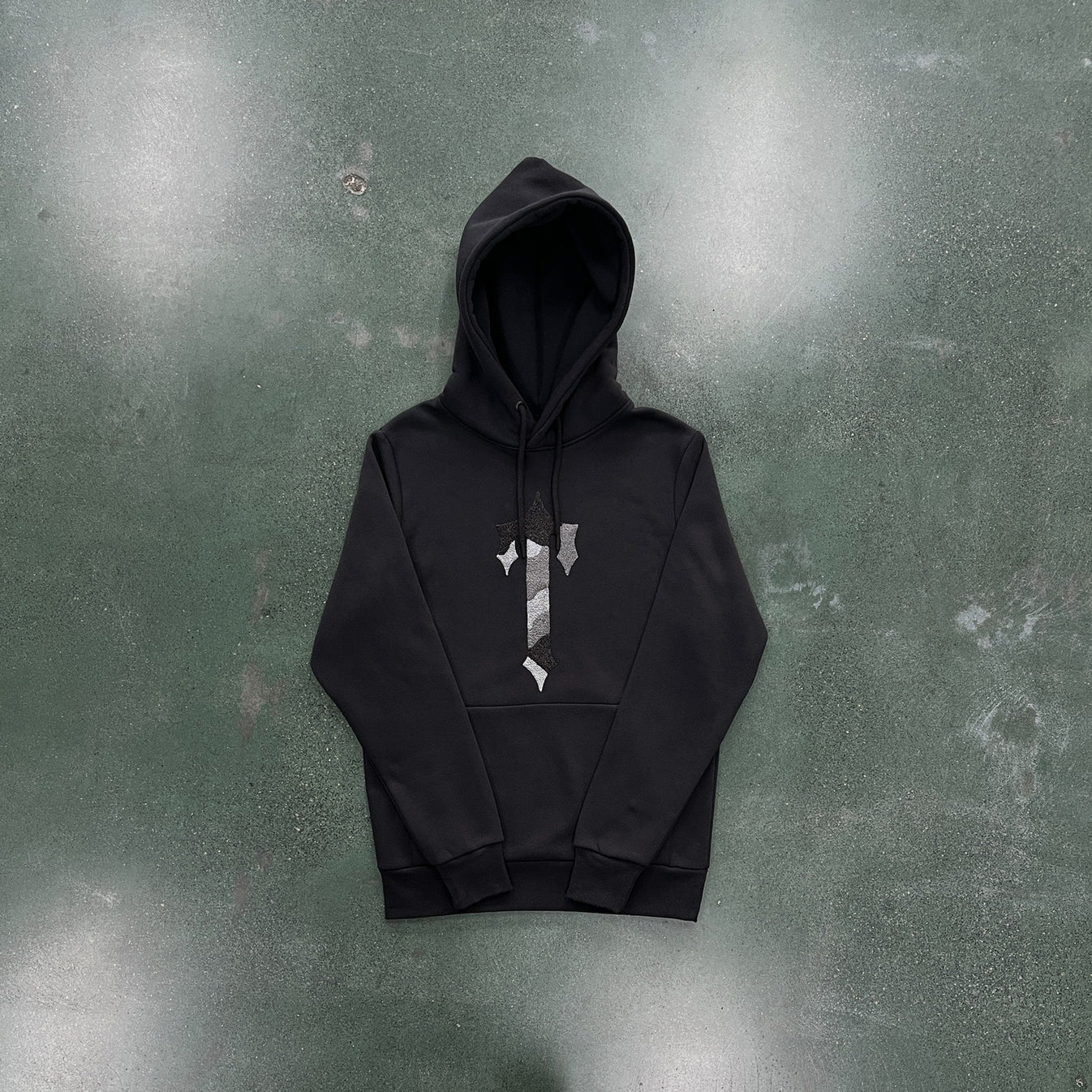 TS Camo T Tracksuit - Black/Grey