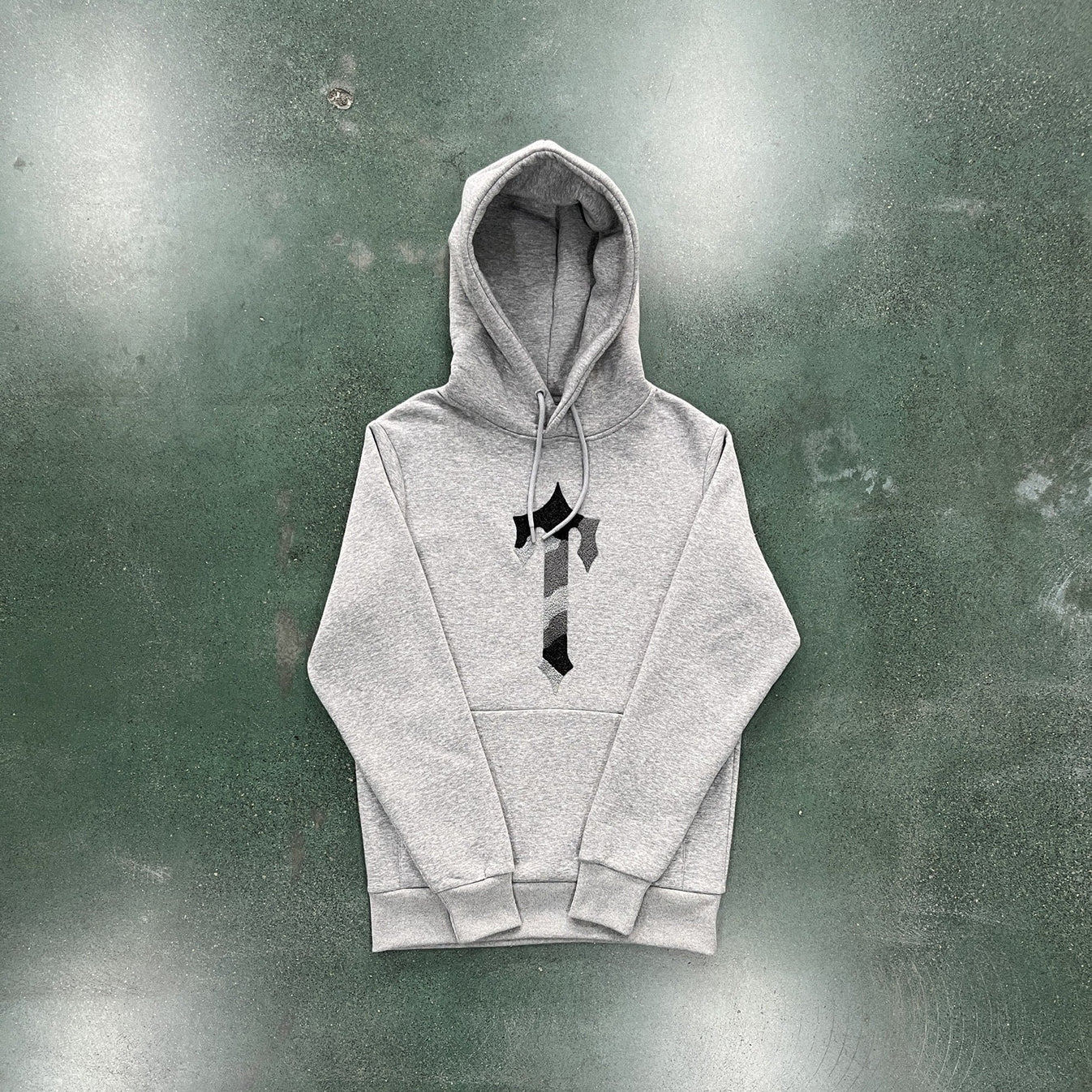 TS Camo T Tracksuit - Black/Grey