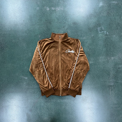Crtez Velour Set - Brown