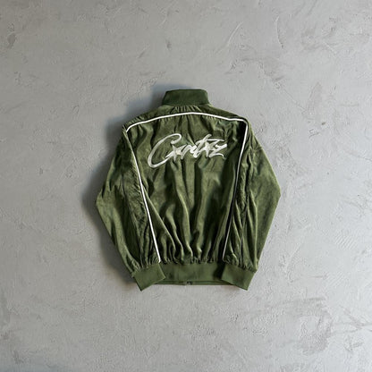 Crtez Velour Set - Green
