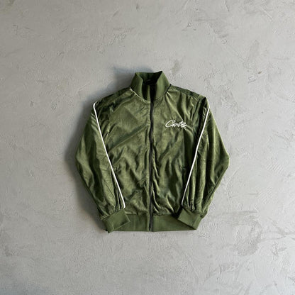 Crtez Velour Set - Green