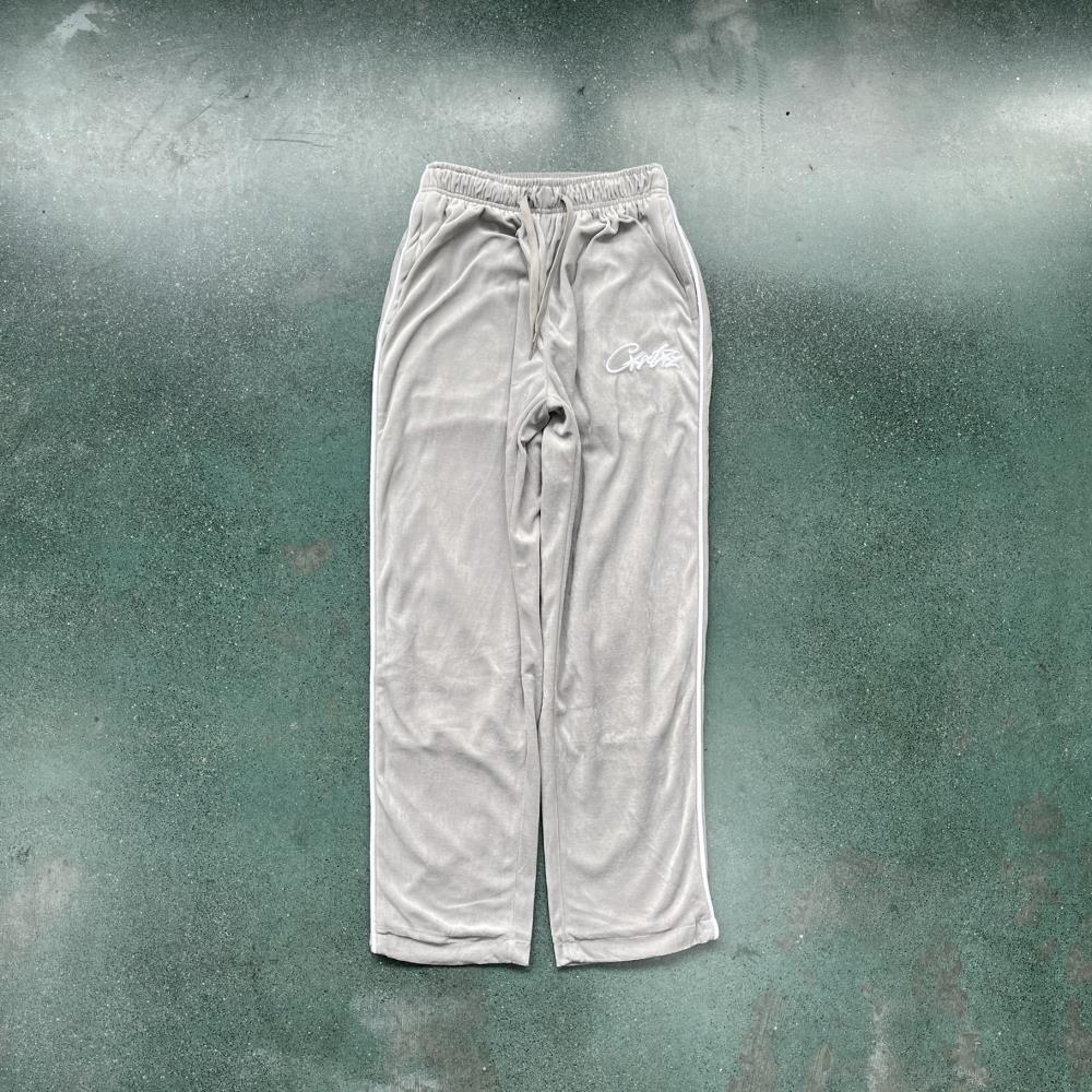 Crtez Velvet Set - Grey