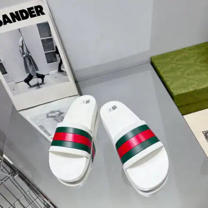 Gucci Classic Slides - White