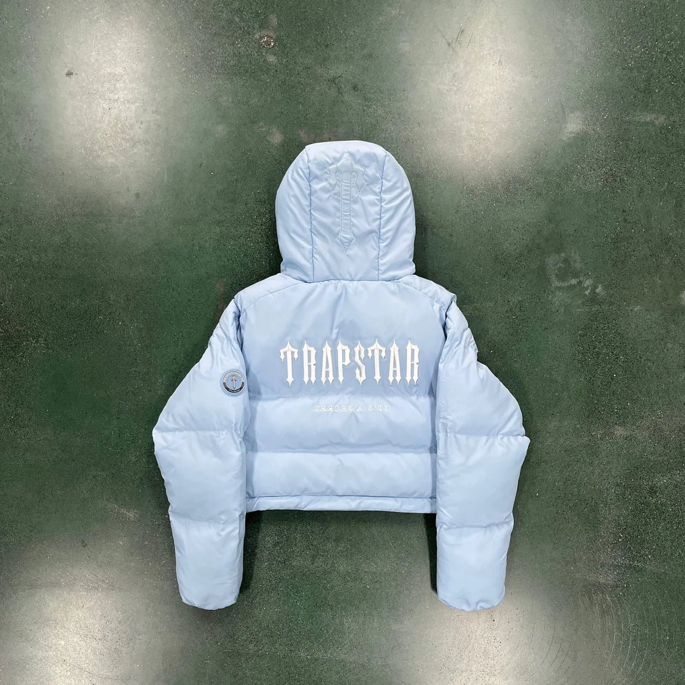TS Women's Decoded Hooded Puffer 2.0 Jacket - Ice Blue