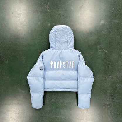 TS Women's Decoded Hooded Puffer 2.0 Jacket - Ice Blue