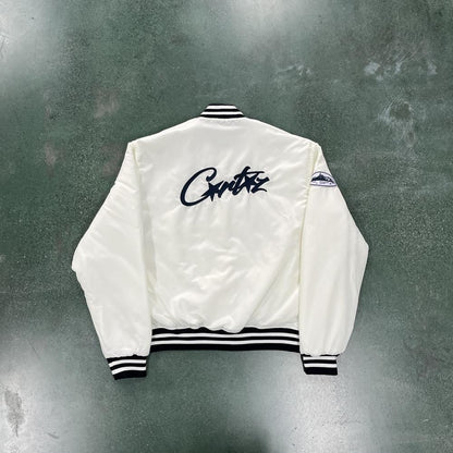 Crtez Stadium Jacket - White
