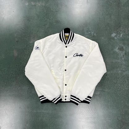 Crtez Stadium Jacket - White