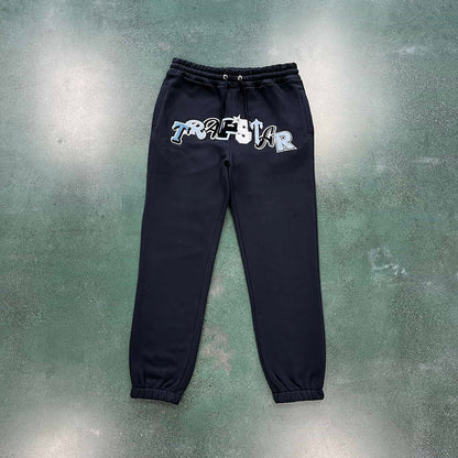 TS Chenille Decoded Wildcard Tracksuit - Black/Blue