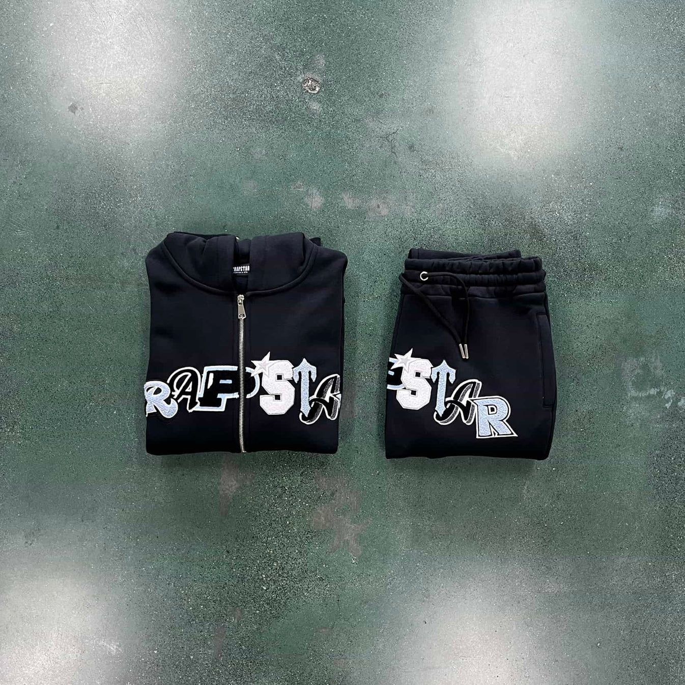TS Chenille Decoded Wildcard Tracksuit - Black/Blue