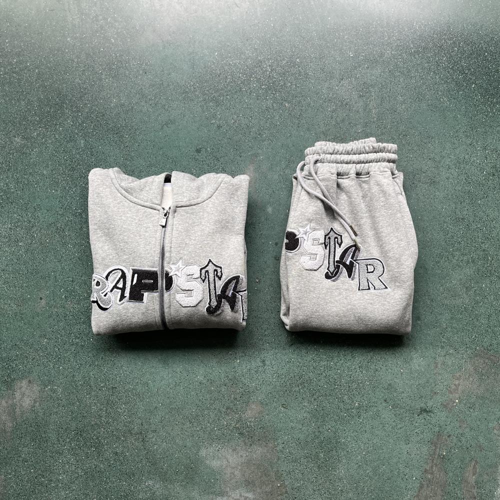TS Wildcard Chenille Decoded Tracksuit - Grey/Monochrome