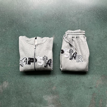 TS Wildcard Chenille Decoded Tracksuit - Grey/Monochrome