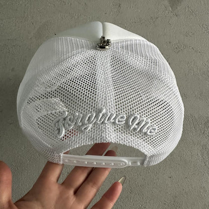 Syn Trucker Cap - White