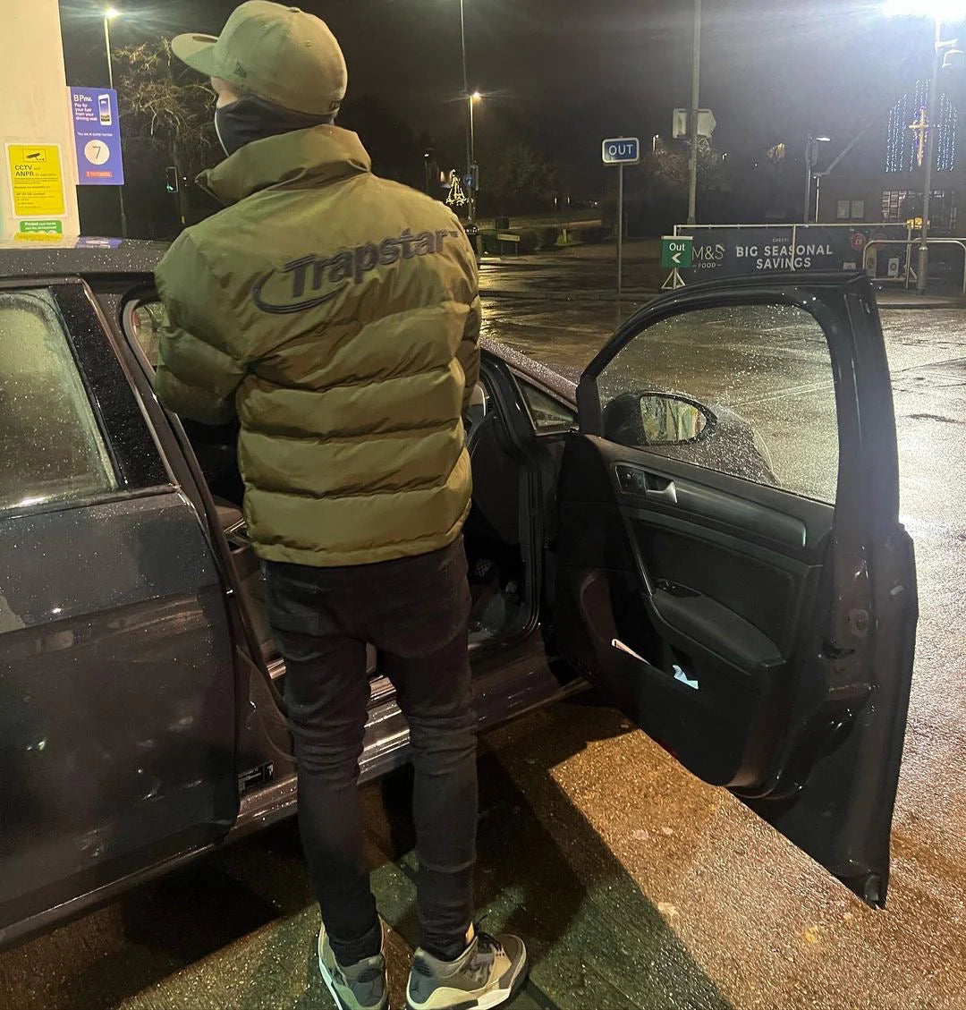 TS Puffer Jacket - Olive Green
