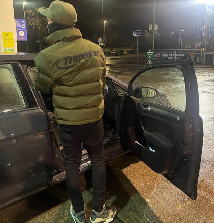 TS Puffer Jacket - Olive Green