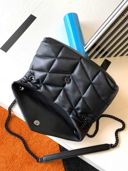 YSL Puffer Small Bag - Black