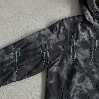 TS Washed Arch Windbreaker - Black