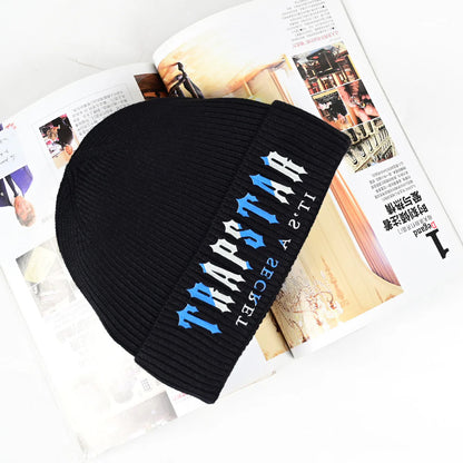 TS Beanie - Black/Blue