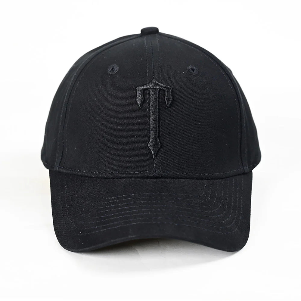 TS Baseball Hat - Black/Black