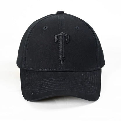 TS Baseball Hat - Black/Black