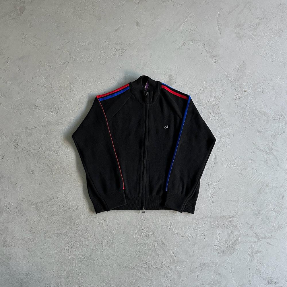 Crtez Knit Zip-Up Fleece - Black