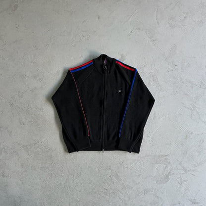 Crtez Knit Zip-Up Fleece - Black