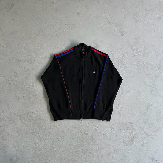 Crtez Knit Zip-Up Fleece - Black