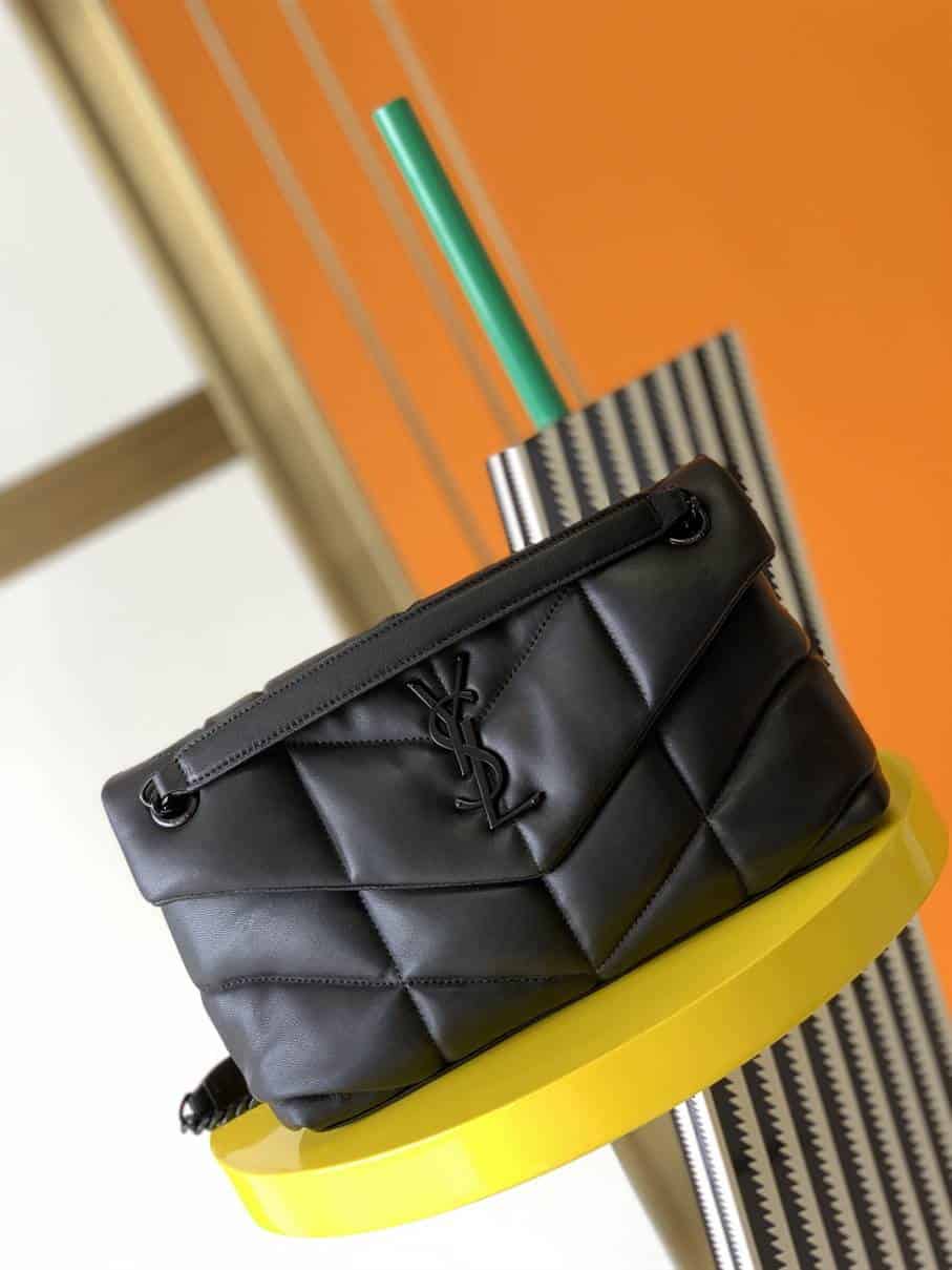 YSL Puffer Small Bag - Black