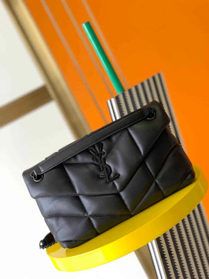 YSL Puffer Small Bag - Black