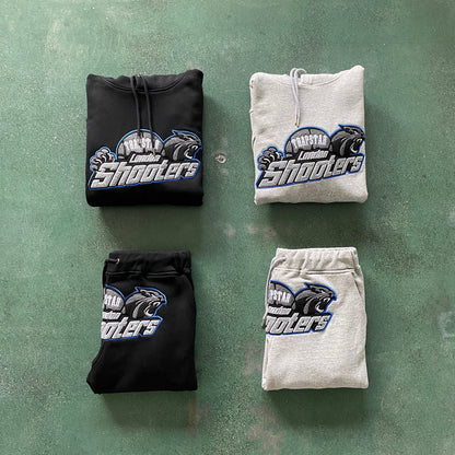 TS Shooters Tracksuit - Black/Grey