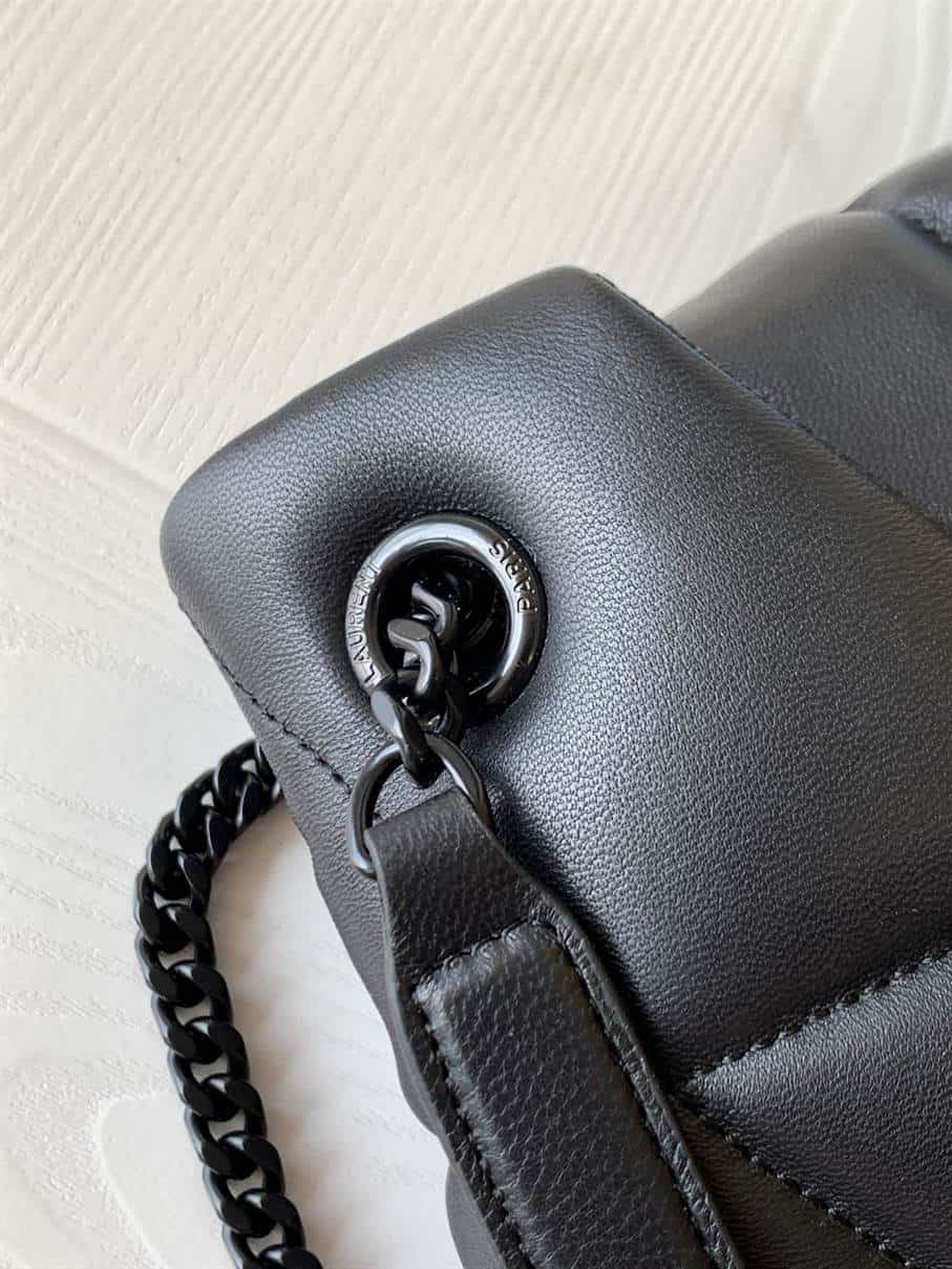 YSL Puffer Small Bag - Black