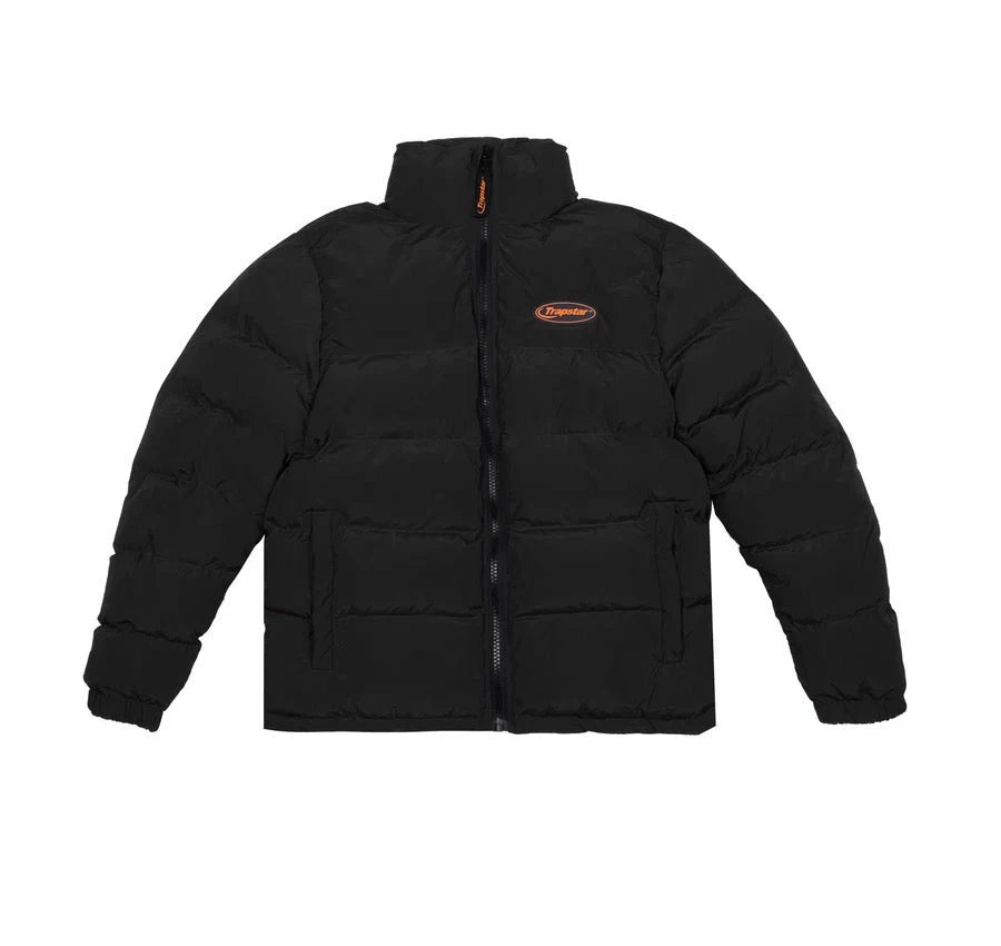 TS Hyperdrive Puffer Jacket - Orange Logo