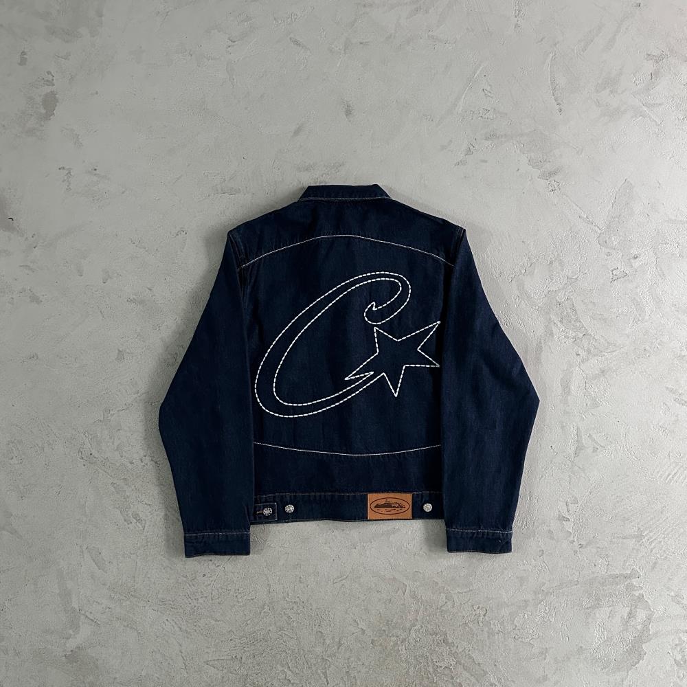 Crtez C-Star Denim Jacket - Dark Blue