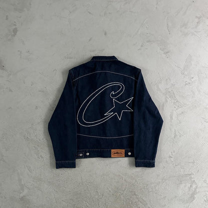 Crtez C-Star Denim Jacket - Dark Blue