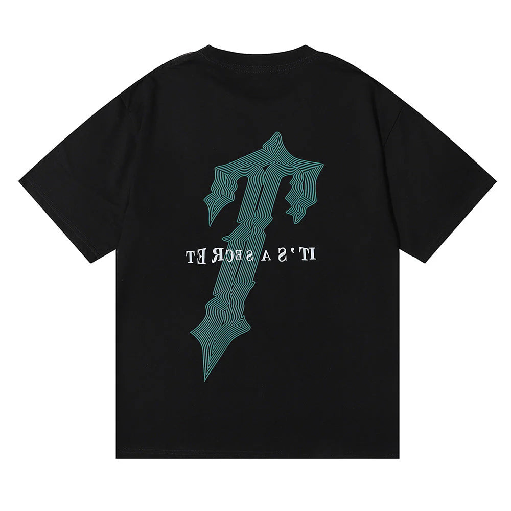 TS Green Logo T-Shirt - Black/Green