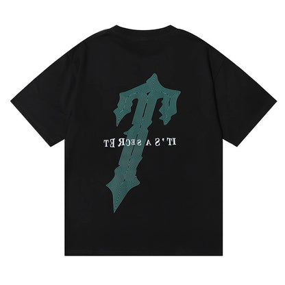 TS Green Logo T-Shirt - Black/Green