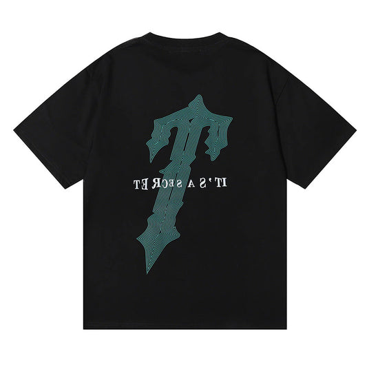 TS Green Logo T-Shirt - Black/Green