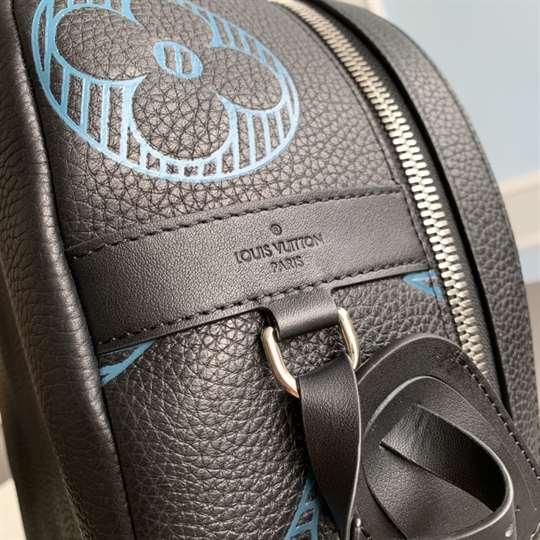 LV Amand Backpack - Black/Blue