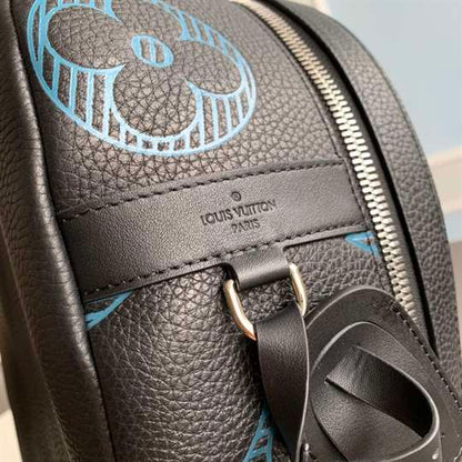 LV Amand Backpack - Black/Blue